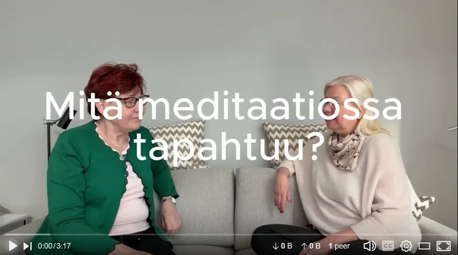 Mitä meditaatiossa tapahtuu